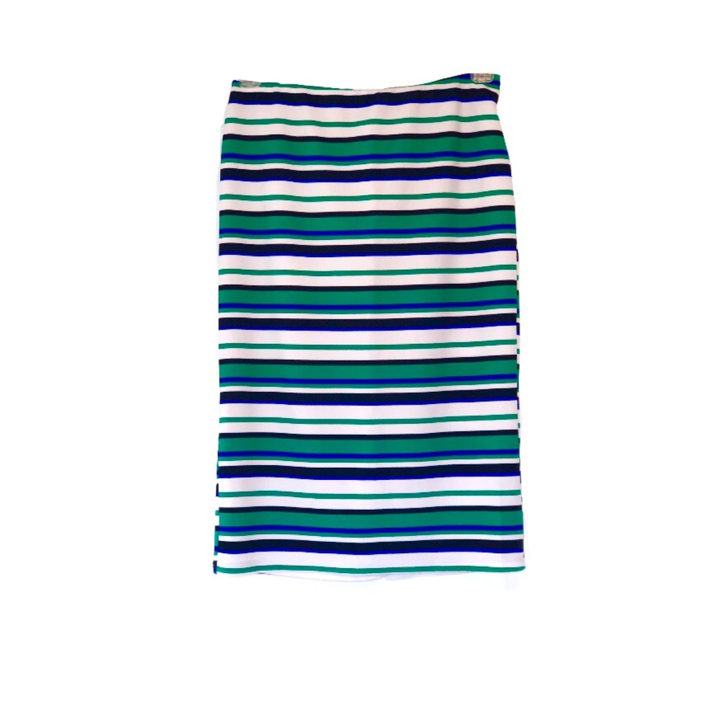 NWOT - F&M Collection Striped Pencil Skirt